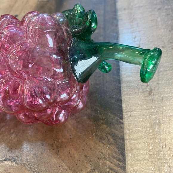 Murano Art Glass Purple Cased Grape - Picture 9 of 12